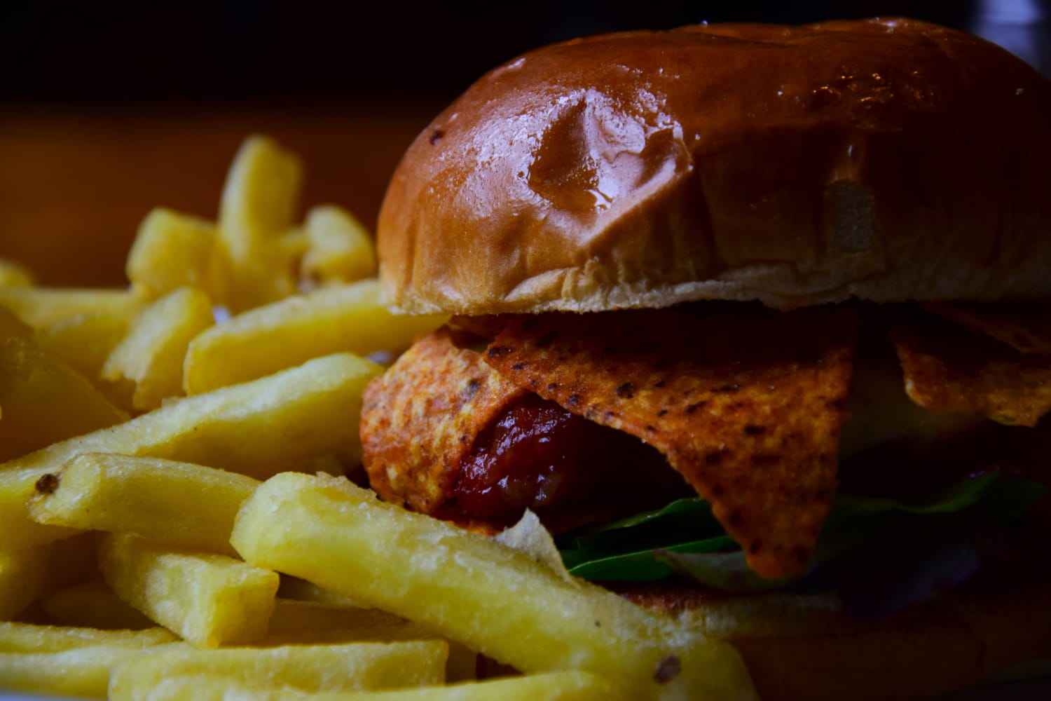 Queens Arms Burger